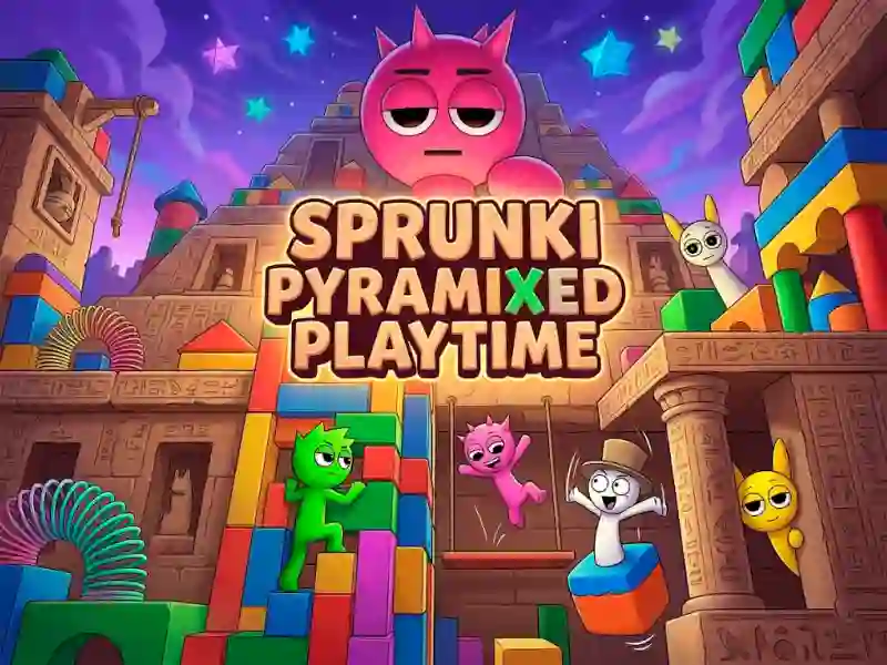 Spil Sprunki Pyramixed Playtime online