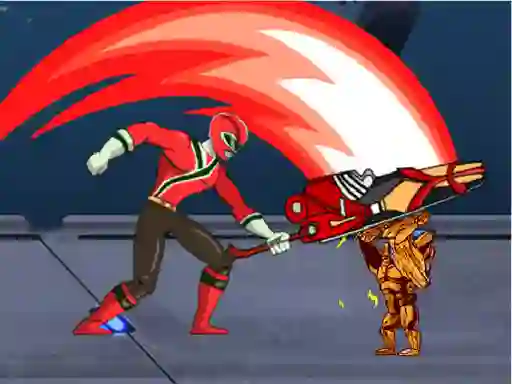 Spil Power Rangers Space war online