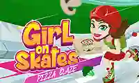 Spil Girl on Skates Pizza Mania online