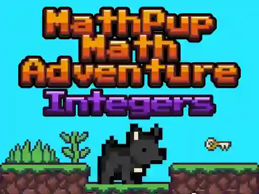 Spil MathPup Math Adventure Integers online