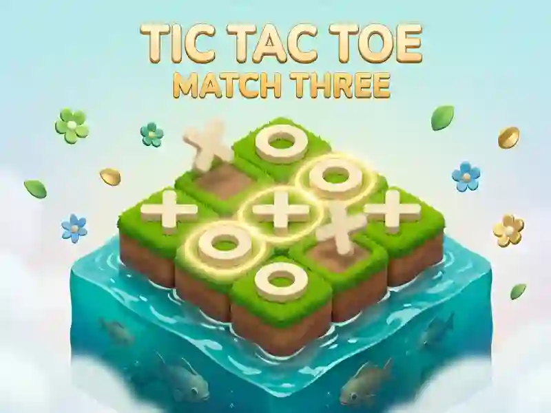 Spil Tic Tac Toe: Match Three online