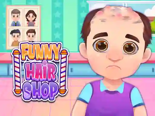 Spil Funny Hair Salon online