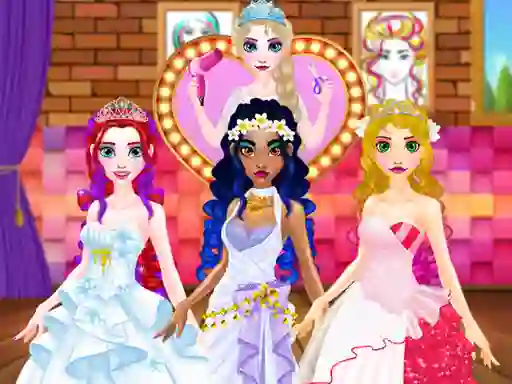 Spil Wedding Hairdresser For Princesses online
