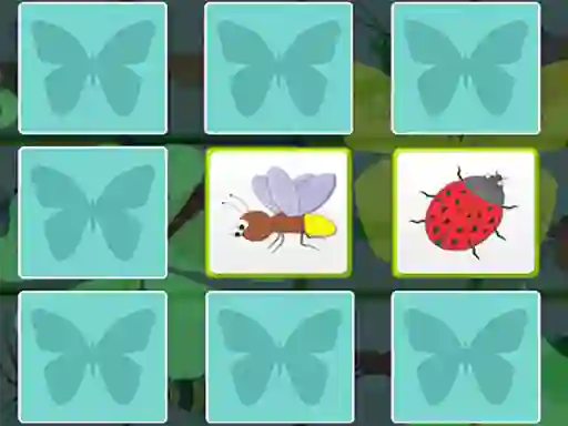 Spil Kids Memory With Insects online