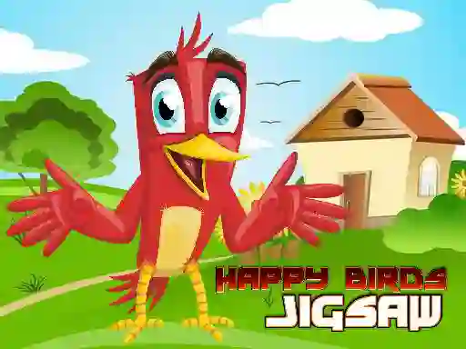 Spil Happy Birds Jigsaw online