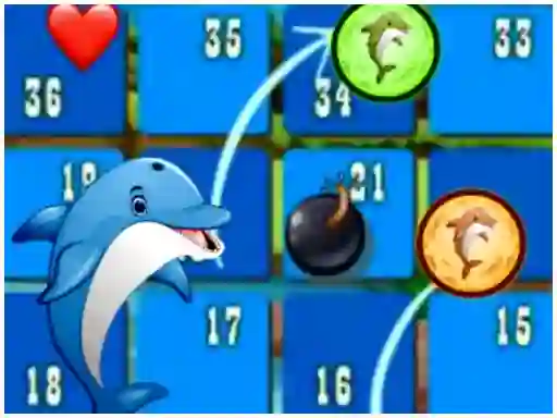 Spil Dolphin Dice Race online