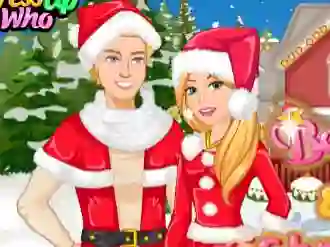 Spil Barbie and Ken Christmas online