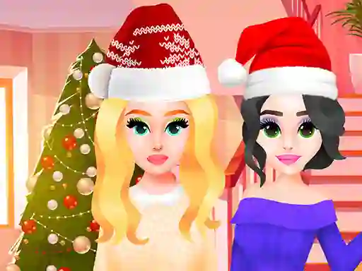 Spil Christmas Party Girls online