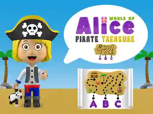 Spil World of Alice Pirate Treasure online