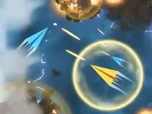 Spil Paper Plane Scrimmage online