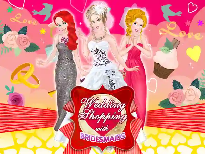 Spil Wedding Shopping with Bridesmaids online