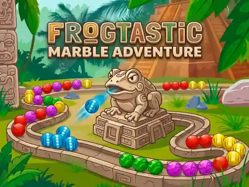 Spil Frogtastic Marble Adventure online