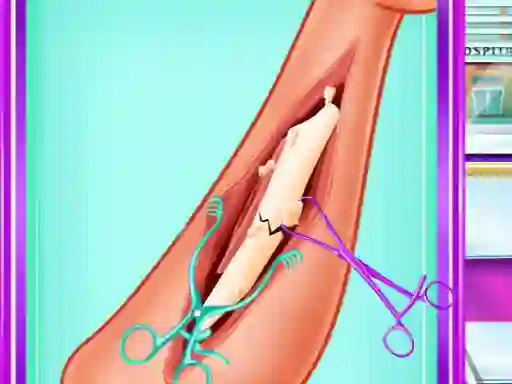 Spil Ladybug Leg Surgery online