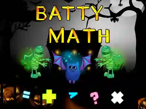 Spil Batty Math online