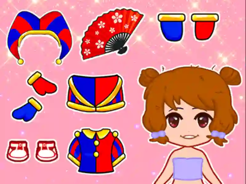 Spil Lovely Doll Dress Up Game online