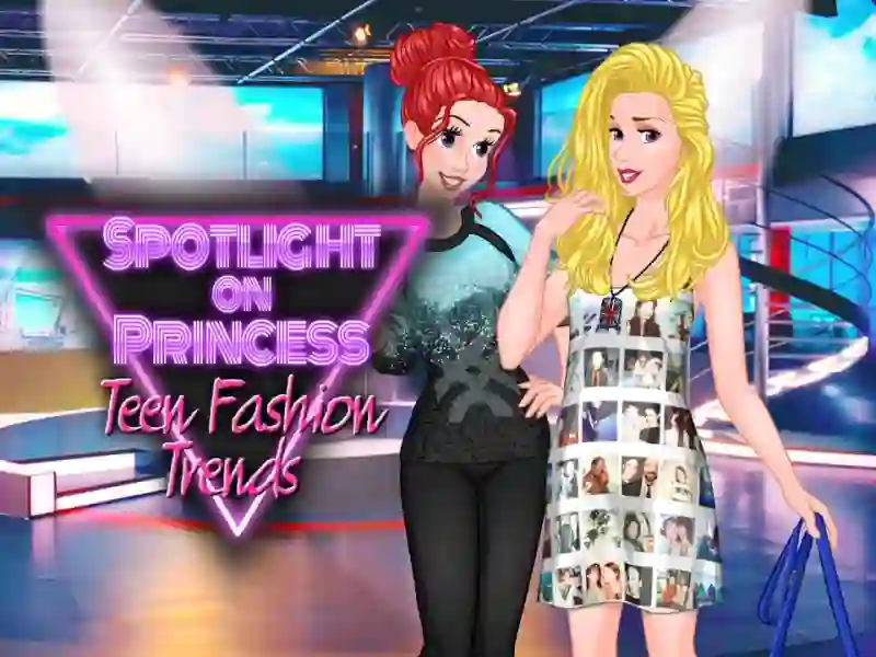 Spil Princess Spotlight: Fashion Trends for Teens online