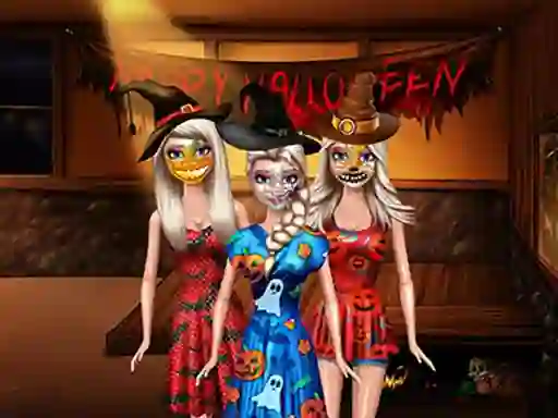 Spil Spooky Halloween Dolls online