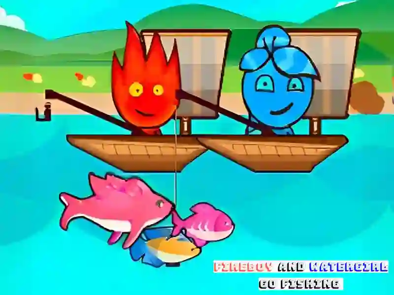 Spil FireBoy And WaterGirl Go Fishing online