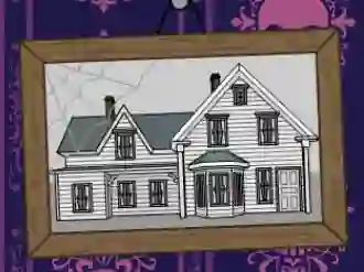 Spil Halloween House Maker online