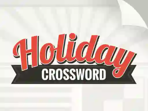 Spil Holiday Crossword online