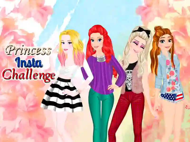Spil Princesses: Instagram Challenge online