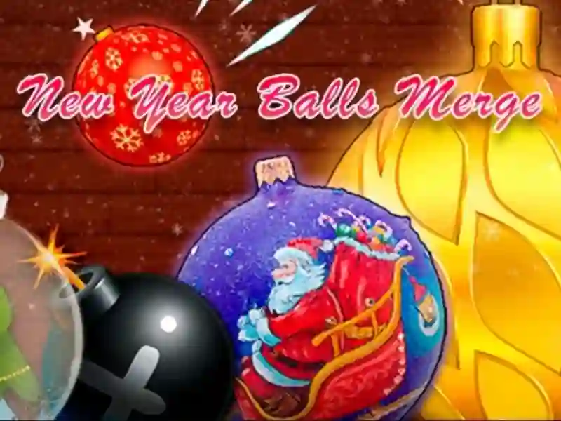 Spil New Year Balls Merge online