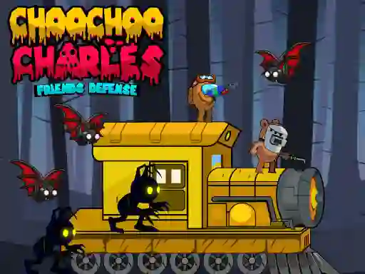 Spil Choochoo Charles Friends Defense online