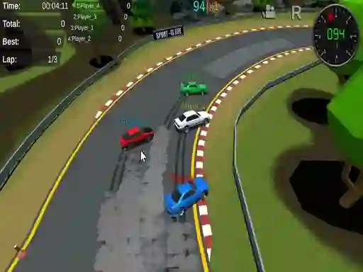 Spil Fantastic Pixel Car Racing online