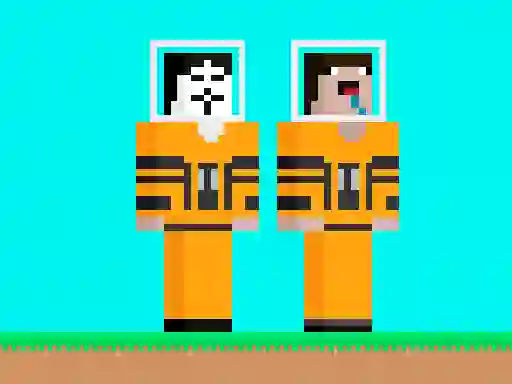 Spil Noob vs Hacker Diver Suit online