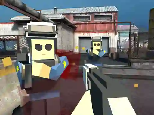 Spil Pixel Factory Battle 3D.io online