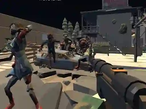 Spil Zombie Virus FPS online