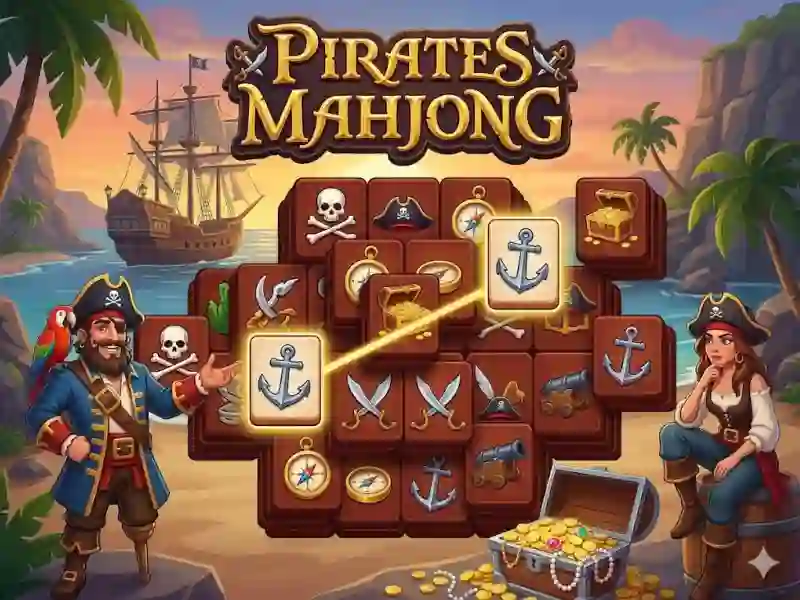 Spil Pirates Mahjong online