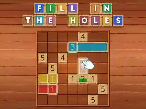 Spil Fill In the holes online