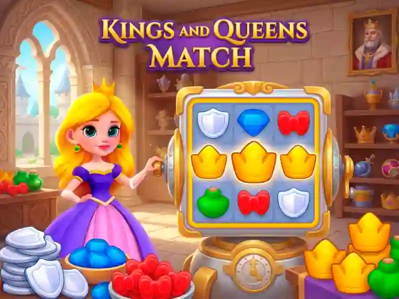 Spil Kings and Queens Match online