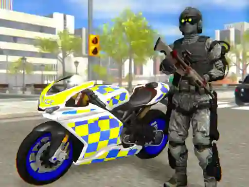 Spil Police Bike City Simulator online
