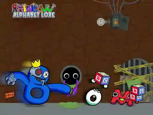 Spil Rainbow Alphabet Lore online