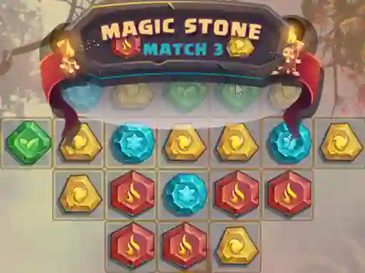 Spil Magic Stone Match 3 online
