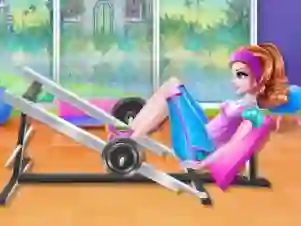 Spil Princesses: fitness against fat online