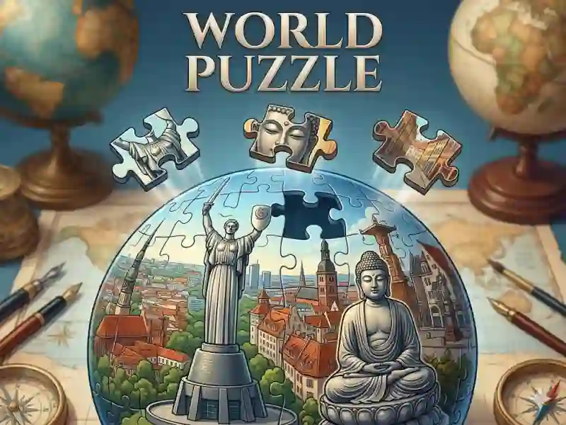 Spil World Puzzle online