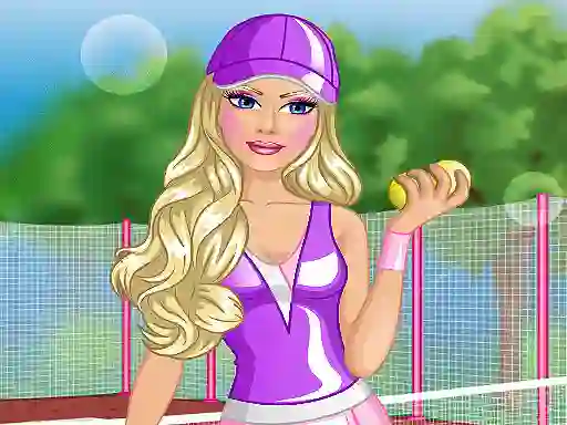 Spil Barbie Tennis Dress online