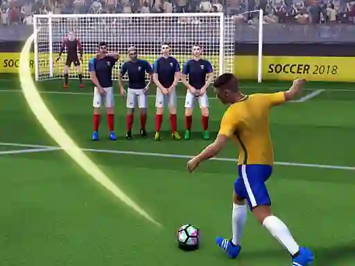 Spil FreeKick Soccer 2021 online