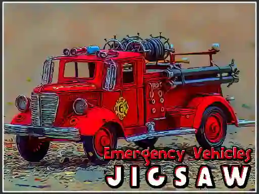 Spil Emergency Vehicles Jigsaw online