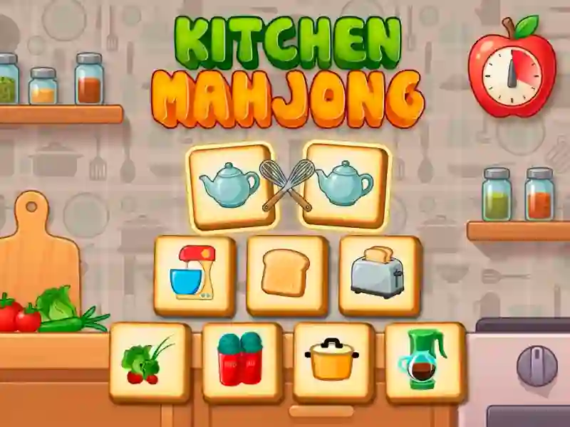 Spil Kitchen mahjong online