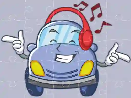 Spil Smiling Cars Jigsaw online