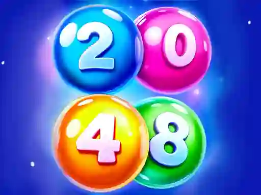 Spil 2048 Match Balls online