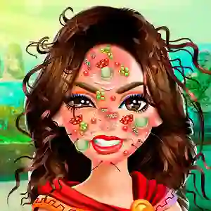 Spil Wonder Woman Face Care online
