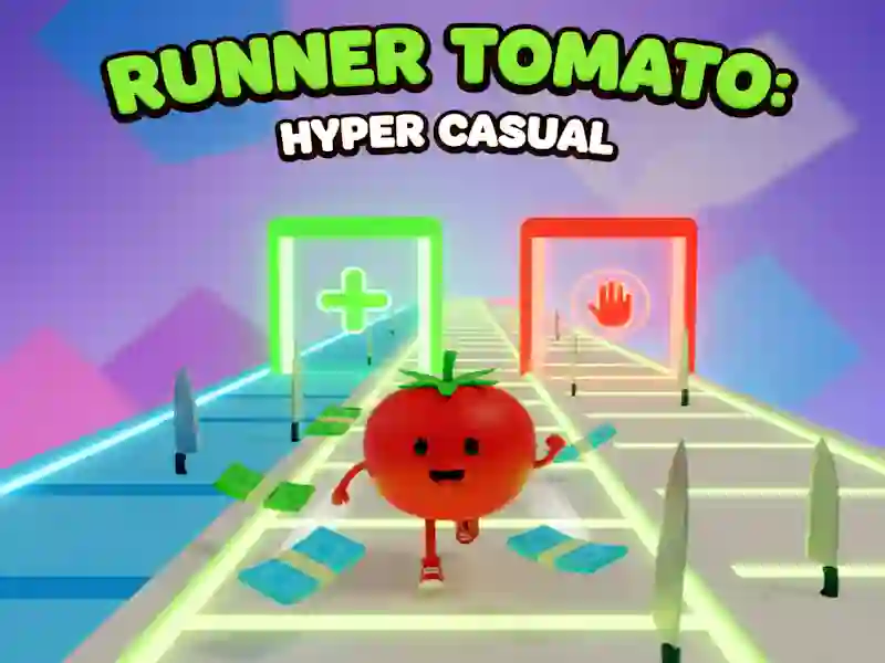 Spil Runner Tomato: Hyper Casual online