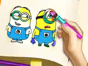 Spil Mini Coloring Book online