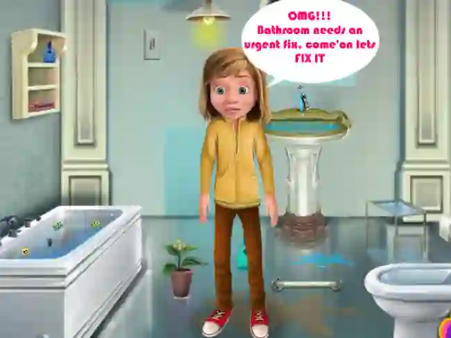 Spil Riley Bathroom Cleaning online