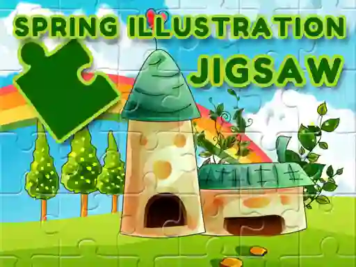 Spil Spring Illustration Jigsaw online